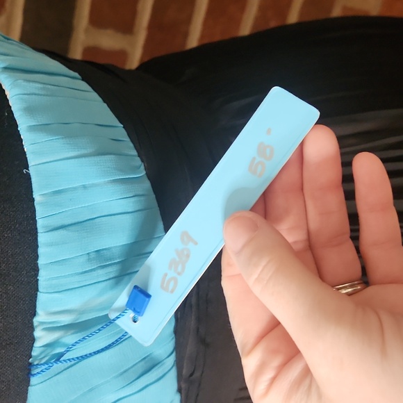 NWT Minuet colorblock Pleated Dress, size M - Picture 4 of 10